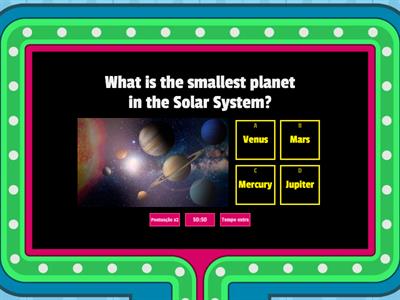 Comparatives and superlatives: astronomy