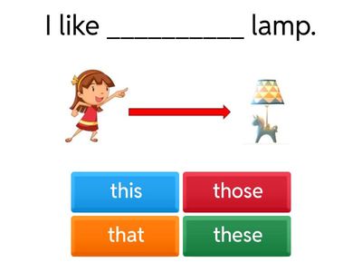 this, these, that, those