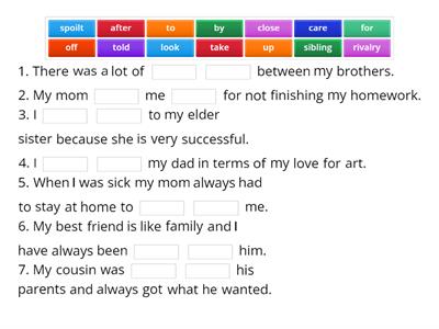 Navigate Upper-Intermediate Family Vocabulary 