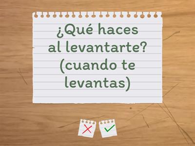 NUESTRA RUTINA DIARIA