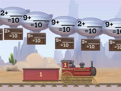 Missing Addends to 10