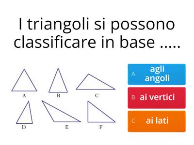 TRIANGOLI - classificazione