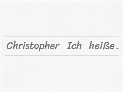 Wer bist du? 6. 7. Klasse