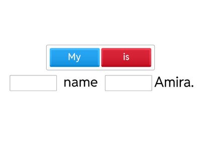 pronouns (personal and possessive) and the verb 'to be' - beginner level