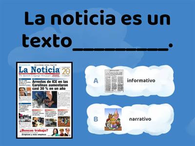 LA NOTICIA 3er grado