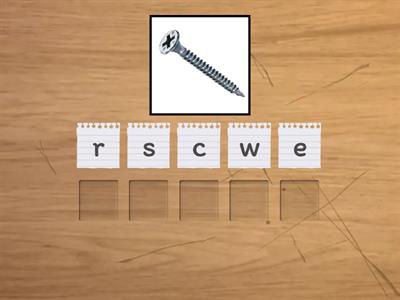 4.14 Anagrams with scr, thr, spr, str, shr & vowel teams