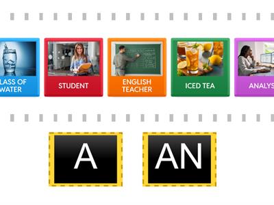 5. --- ARTICLES - A/AN