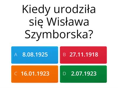Wsława Szymborska