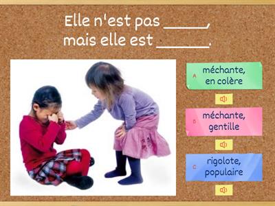 Vocabulaire Module 1 et 2