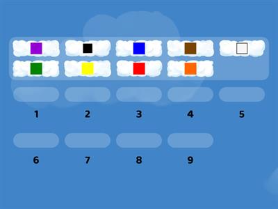 Number Color Match Up 1-9 (EM)