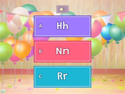 3. Aa~Oo Letter sound (Phonics)