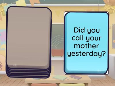  Speaking - Past Simple 