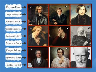 Зарубіжна література 9 клас