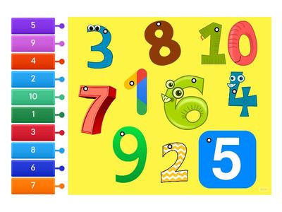 Match Numbers 1-10