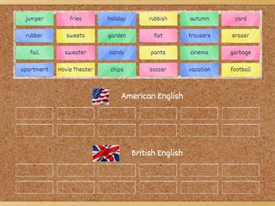 BritishVSAmerican English