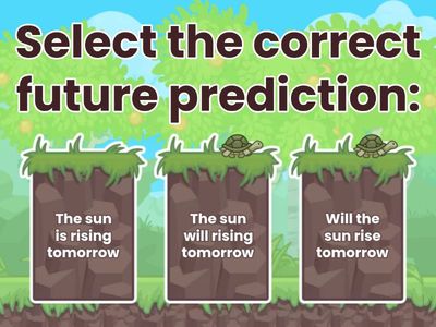 Future Tense with will