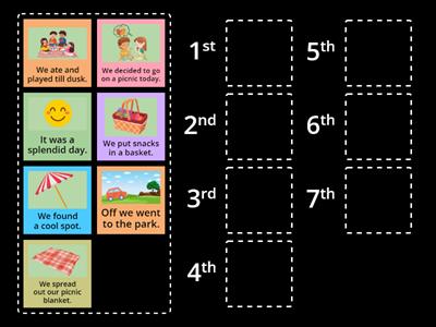 Story Scramble - Our Picnic