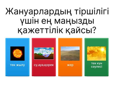 Тест сұрақтары