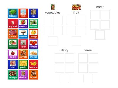 food groups Incredible English 2