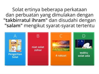  IBADAT (SOLAT) DARJAH 1