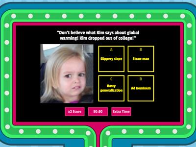 Guess that Logical Fallacy!