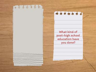 University Discussion