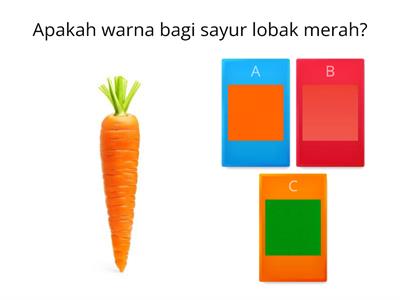 Mengenal warna sayur - sayuran 