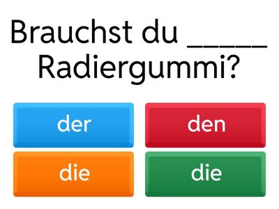 Meine Schulsachen und brauchen