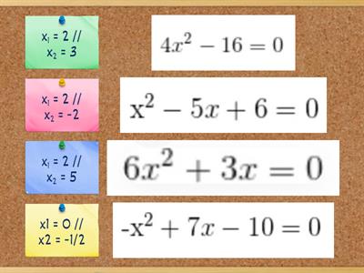 🔢Resuelve las siguientes ecuaciones de 2º grado🔢