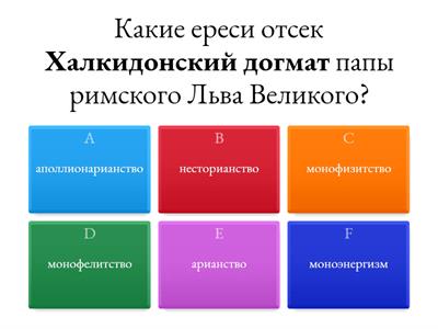 Догматика. Лекции 10-13