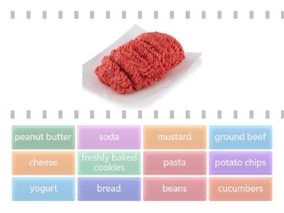 Foods at the Grocery Store