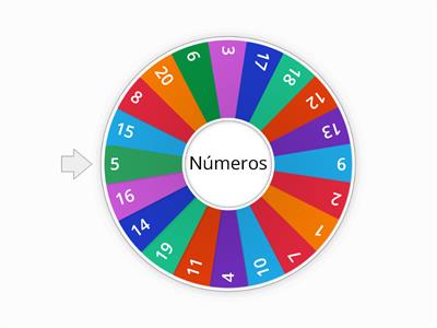  Números del 1 al 20