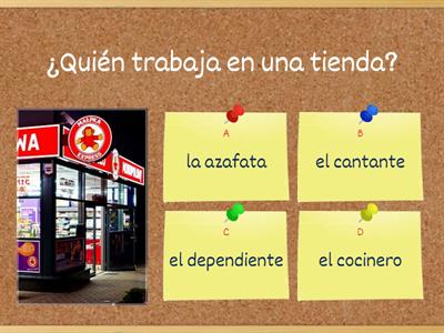 Profesiones QUIZ