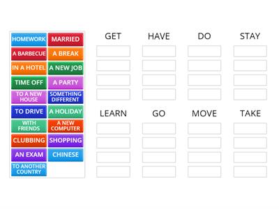 Collocations