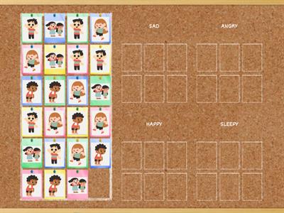 4 year olds Monday - Emotions