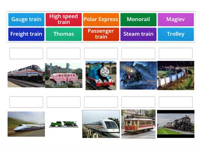 Types of trains