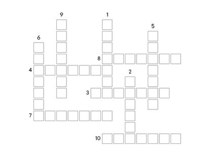 Crossword Double Consonants (D)