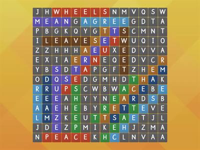 ee ea word search