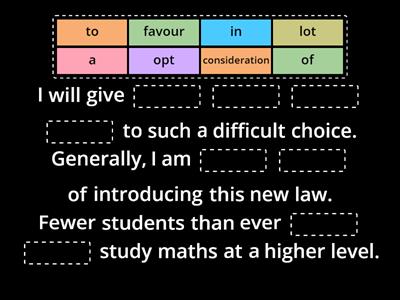 Gap Fill (ESL Brains - How to make hard choices)