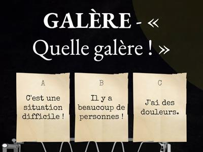 QUIZ : Français familier