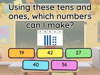 Problem Solving with tens and ones