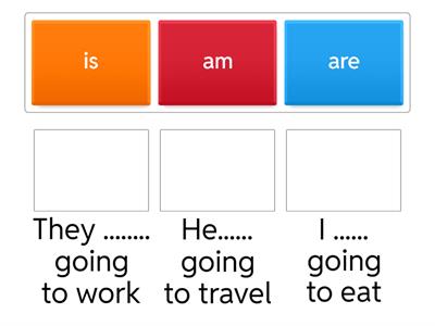 Future ( be going to )