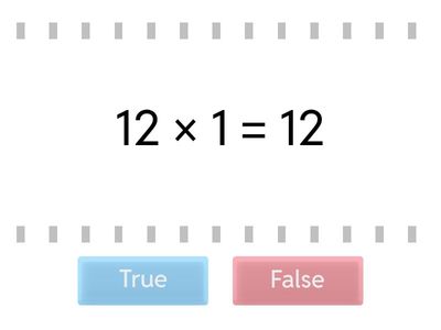 Multiplication 1-12
