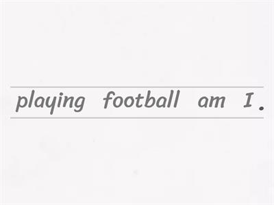 Present Continious Tense