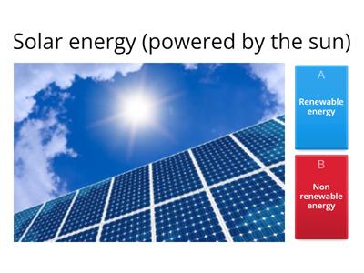 Renewable/Nonrenewable Resources