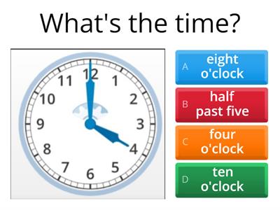 What's the time?