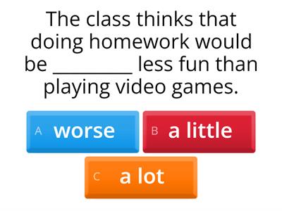 Modifying Comparatives