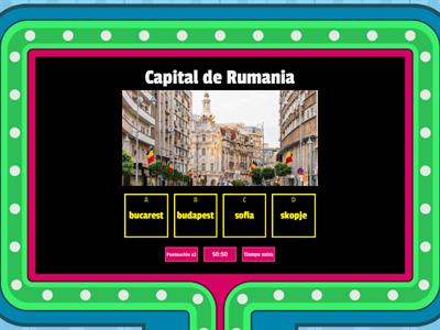 Capitales y paises de europa