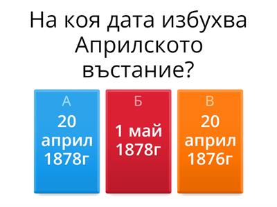 Априлско въстание 