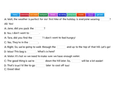 Prepare 7. Unit 7. Speaking